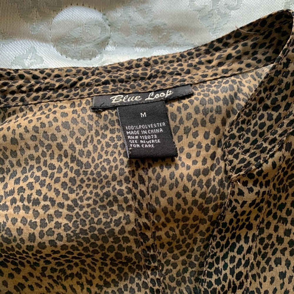 Leopard Print Blouse - Picture 2 of 5